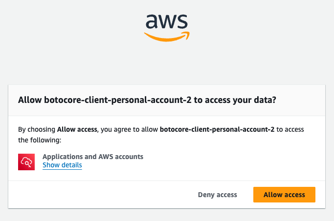 Authorizing the AWS CLI