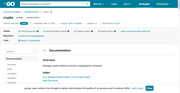 Go crypto library