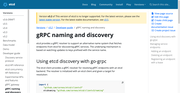gRPC with etcd