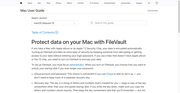 macOS FileVault